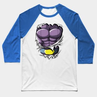 Hit Univers Six Champa Chest Dragon ball Super Baseball T-Shirt